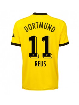 Billige Borussia Dortmund Marco Reus #11 Hjemmedrakt Dame 2023-24 Kortermet